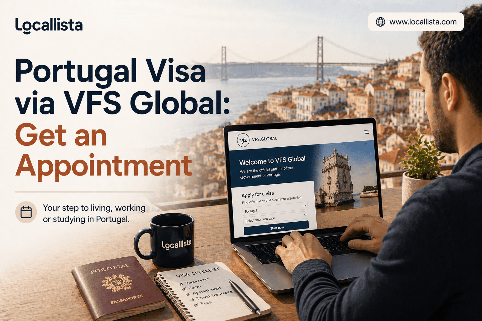 Portugal Visa via VFS Global: How to Get an Appointment in 2026